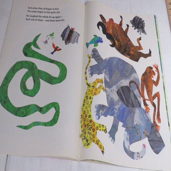 The Greedy Python BIG BOOK (almost 2 feet tall) By Richard Buckley, Eric Carle - Picture 9 of 12